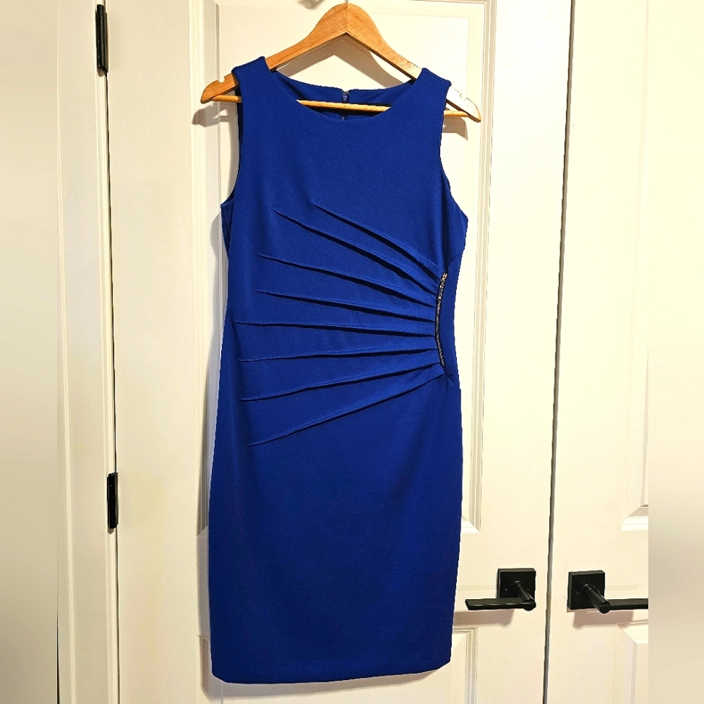 Ivanka Trump Royal Blue Sheath Dress